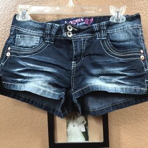 Angel‘s denim shorts